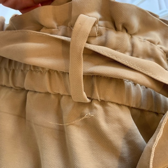 🔥3/15 SALE🔥ZARA High rise Paperbag Pants - Picture 11 of 12